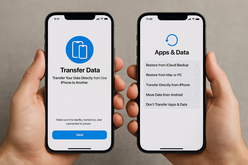 Як перенести дані з iPhone на iPhone: покрокова інструкція для користувачів в Україні Як перенести дані з iPhone на iPhone: покрокова інструкція для користувачів в Україні